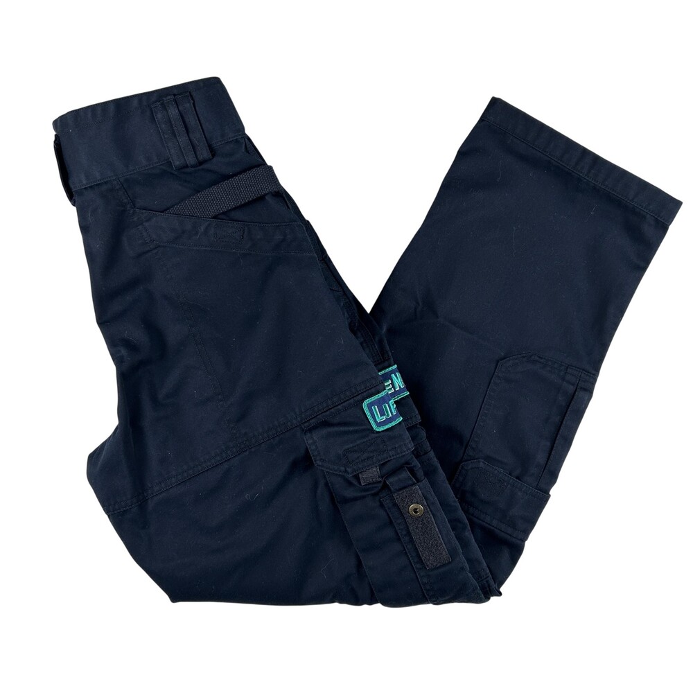 5.11 Tactical Pants Mens 30x31 Navy Blue Canvas Cargo Workwear Utility LifeNet